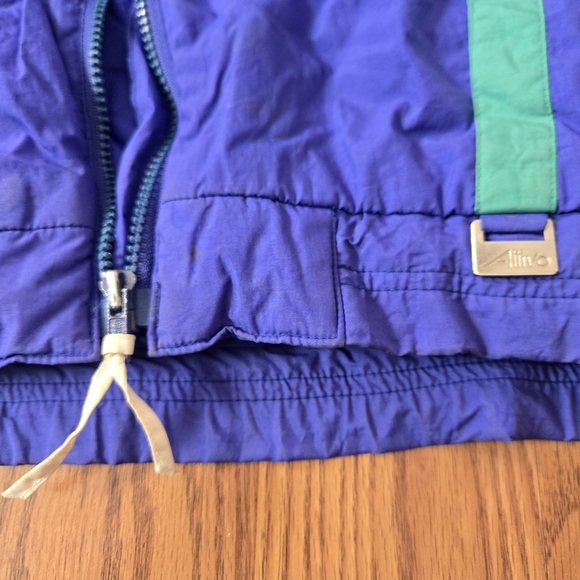 VINTAGE Attivo Bright Ski Jacket Snowboard Outdoor Puffy Bomber Coat Colorful 12 - Picture 7 of 12